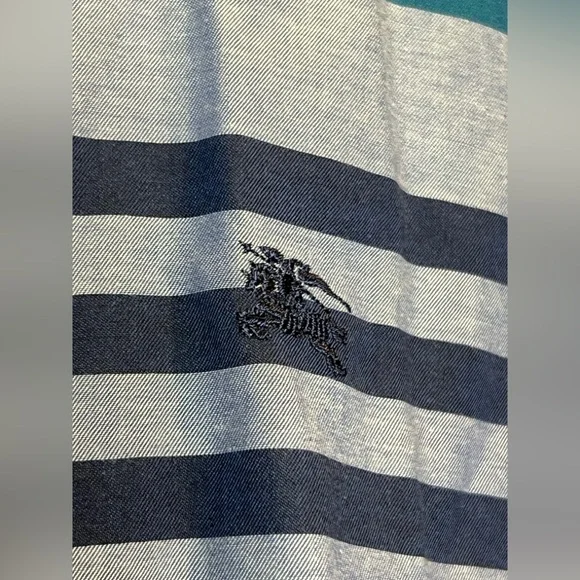 Burberry Brookhouse Blue/Multi Plaid Regular Fit Button-Down Shirt XL EUC - Picture 5 of 11